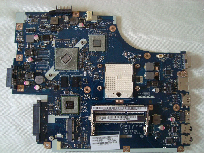 Acer Aspire 5552G NEW75 LA-5911P Rev:1.0 AMD motherboard ATI HD - Click Image to Close